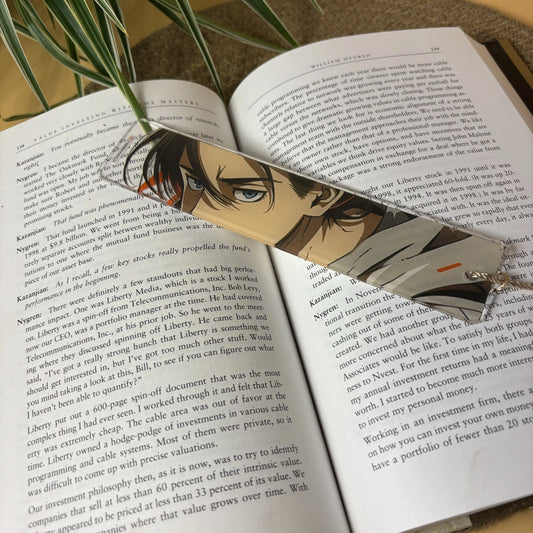 Eren Yeager Acrylic Bookmark