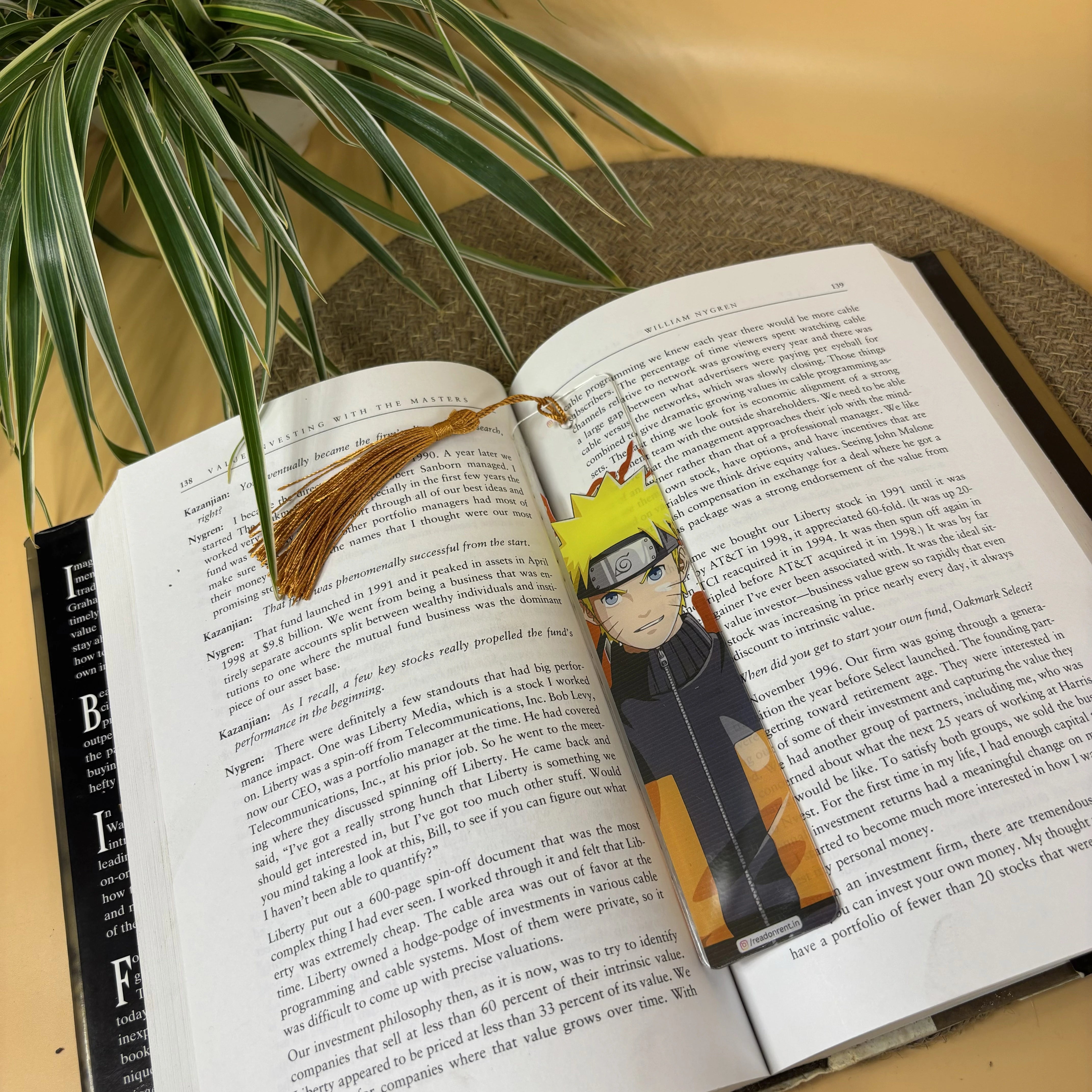 Naruto Acrylic Bookmark