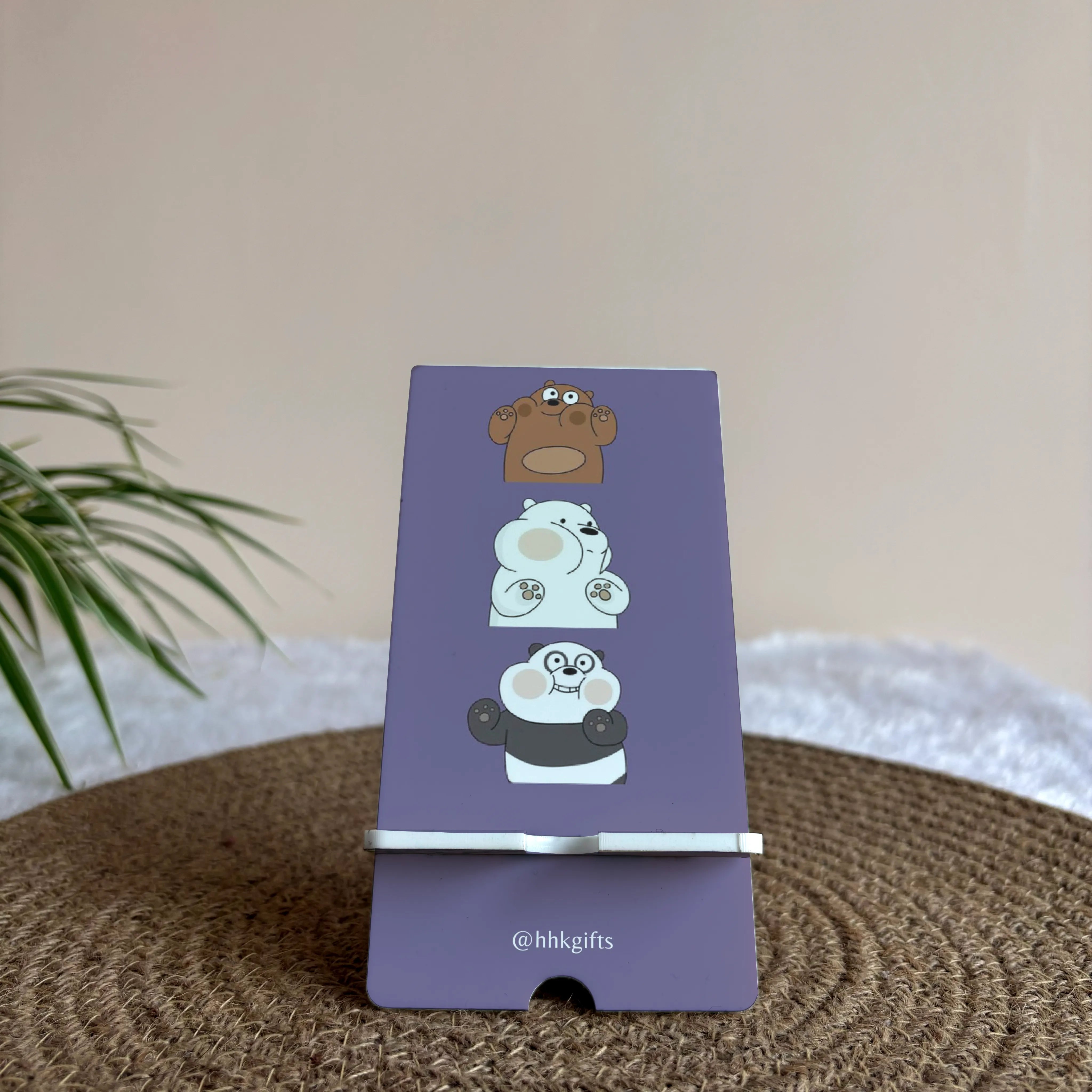 WE BARE BEARS PHONE STAND