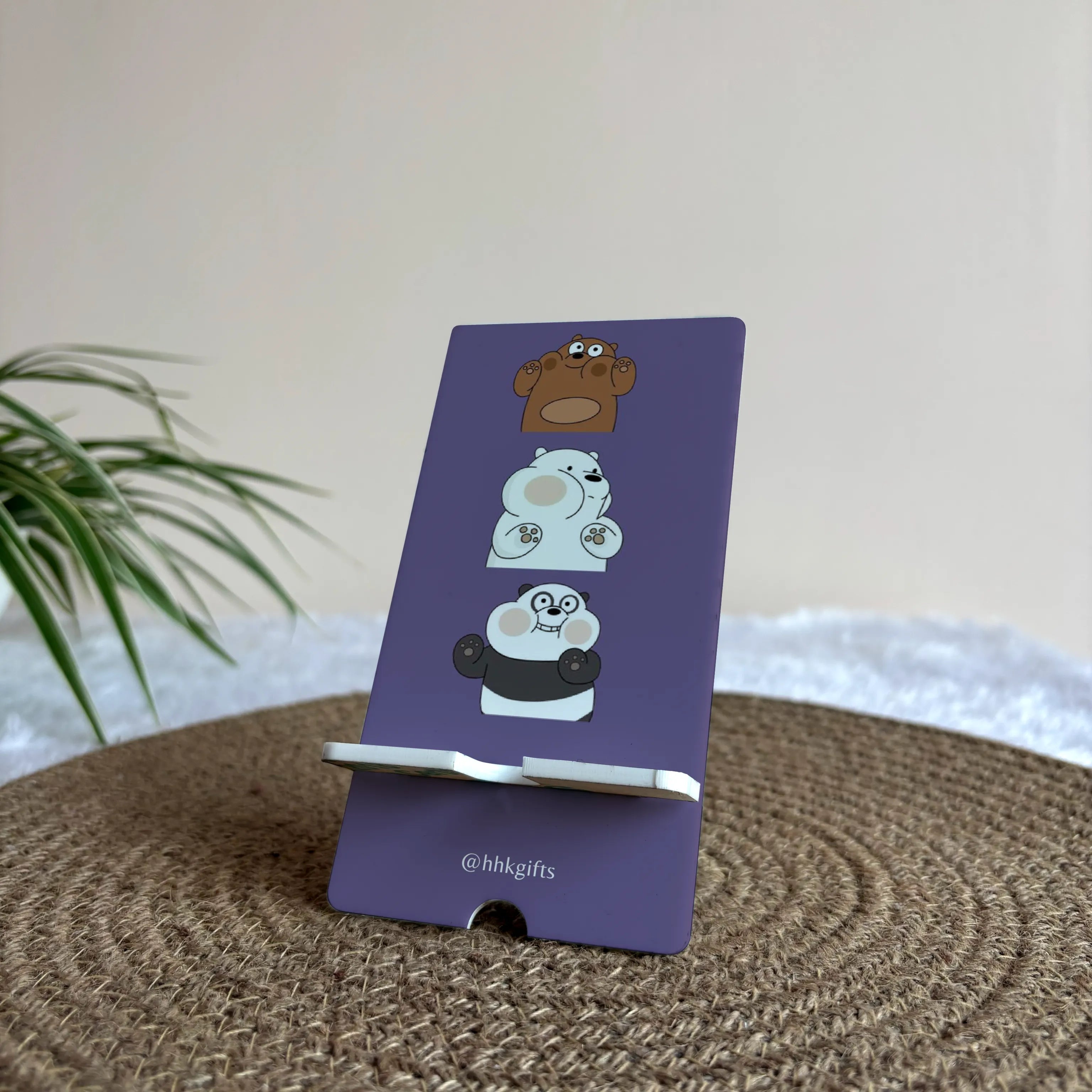 WE BARE BEARS PHONE STAND