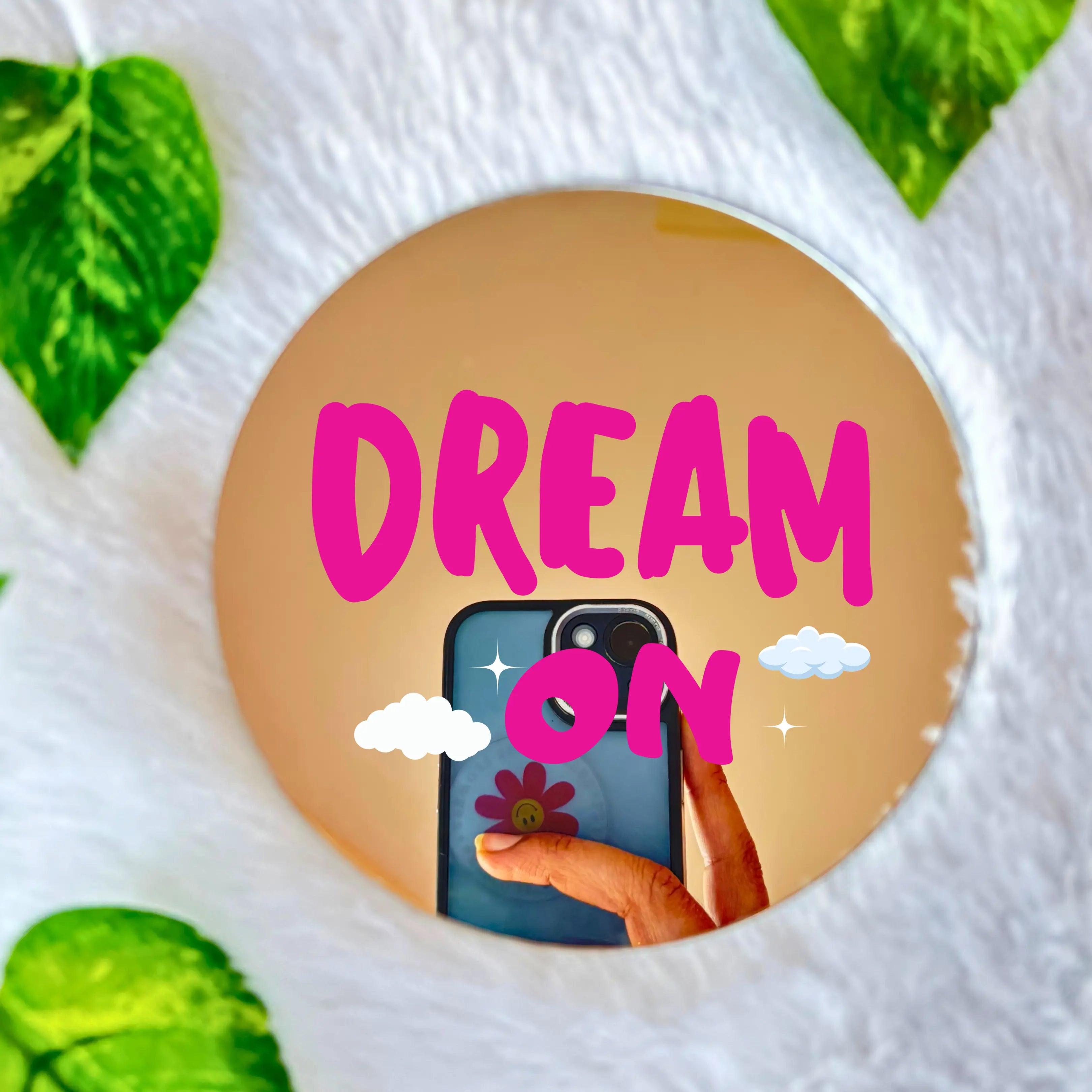 Dream On Affirmation Mirror