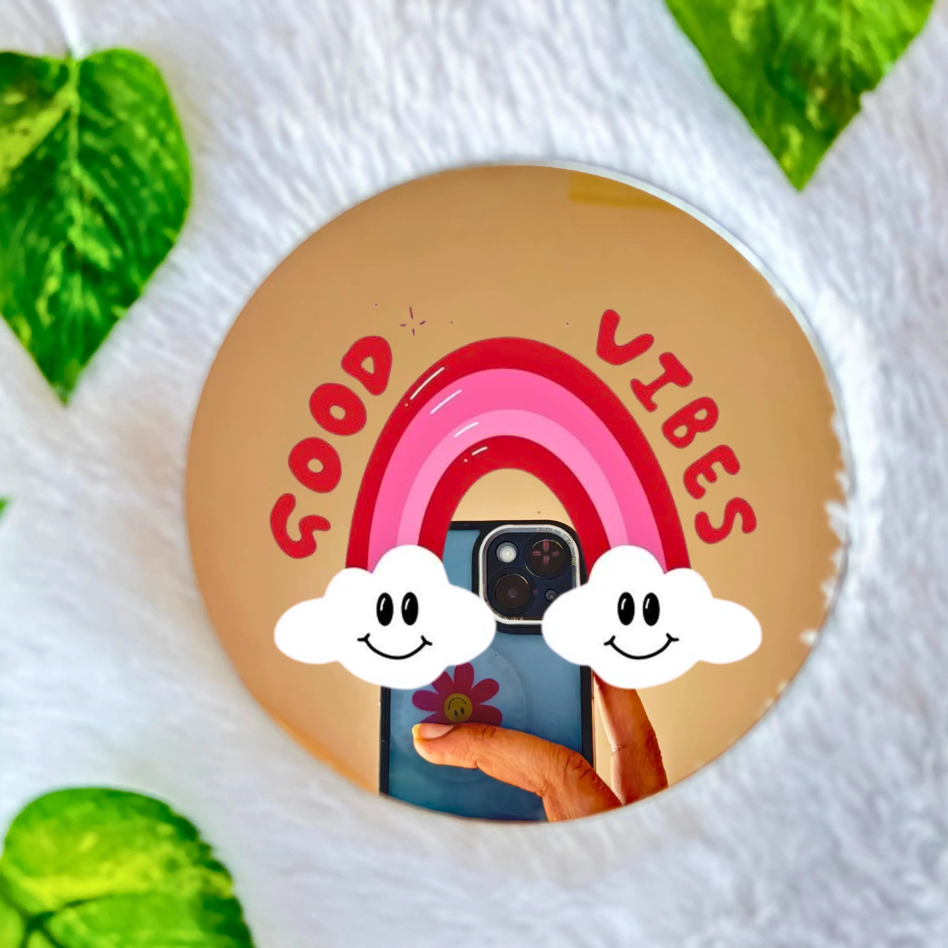 Good Vibes Affirmation Mirror