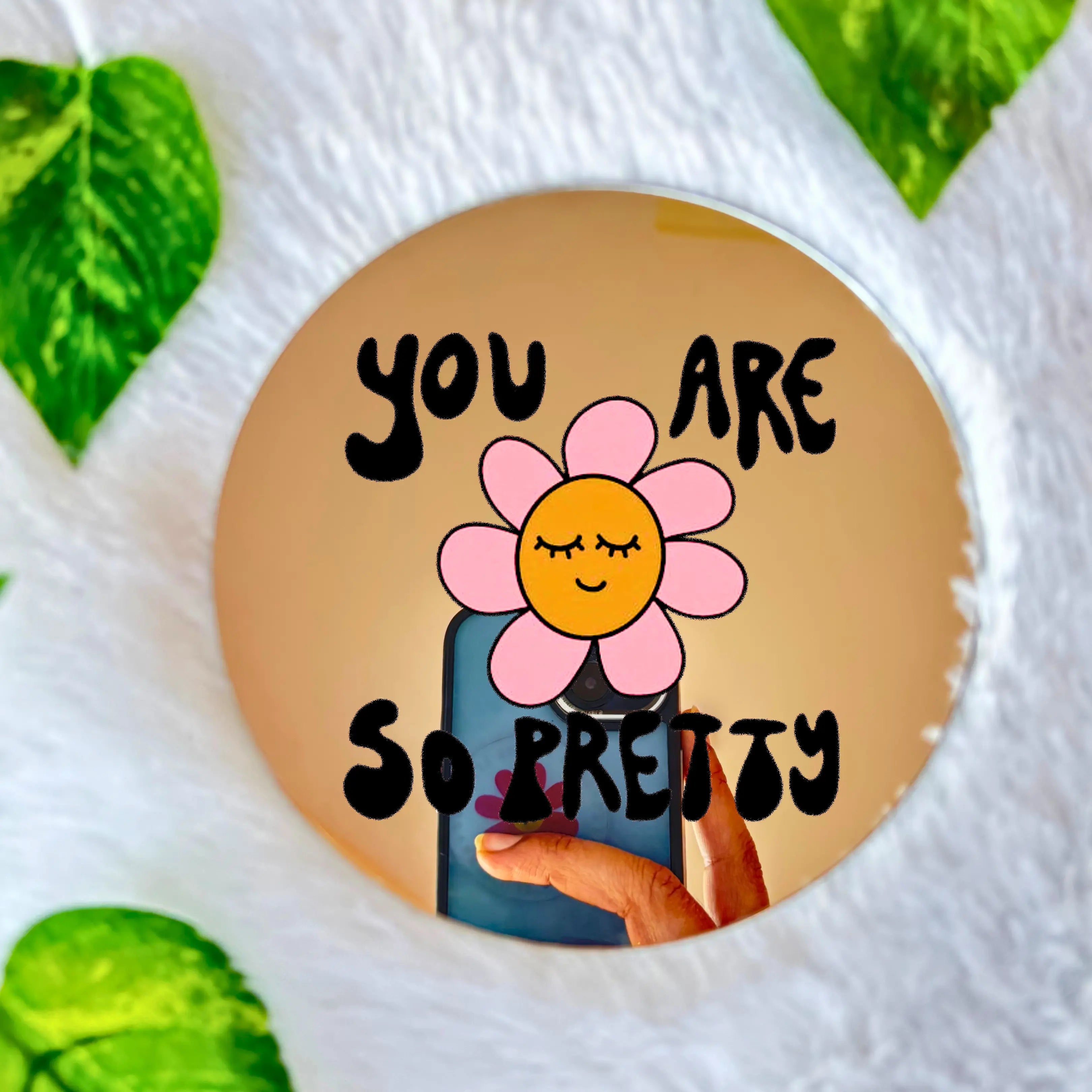 Pretty Affirmation Mirror