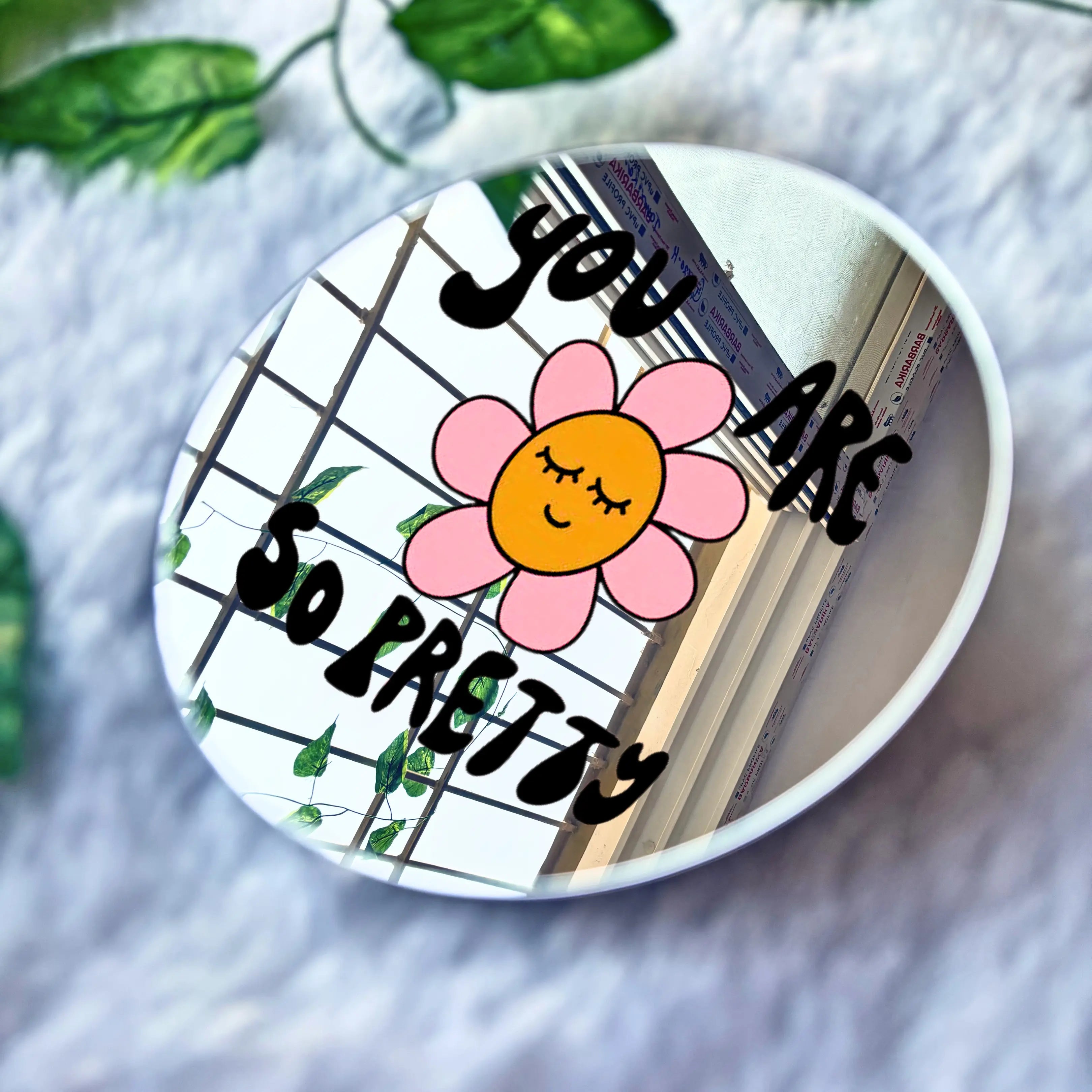 Pretty Affirmation Mirror